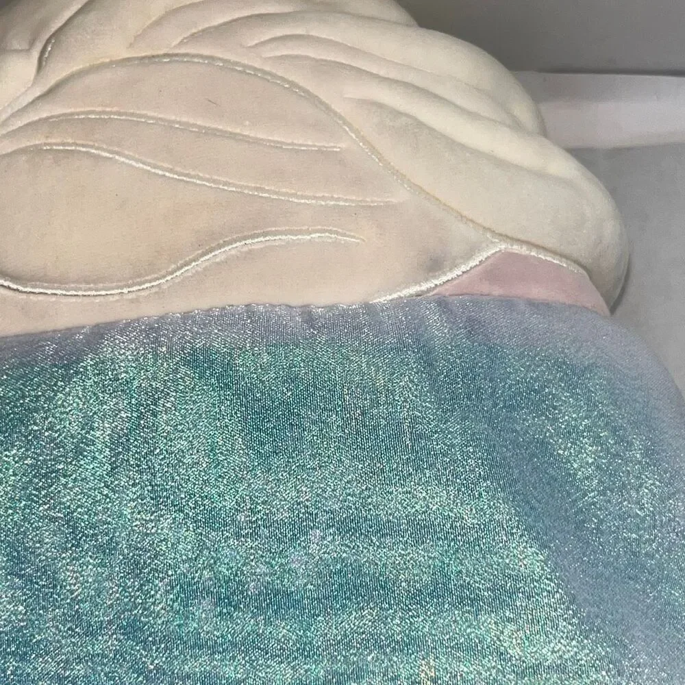 Disney Frozen Elsa‎ Squishmallows Plush Blue Silver Shimmer Cape Kellytoy 10-12